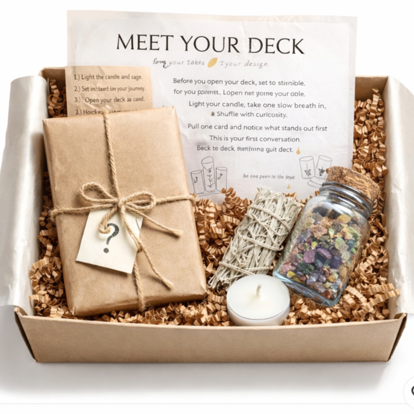 Blind Date With a Tarot or Oracle Deck – Mystery Gift Box